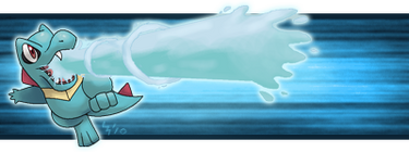 Totodile Banner
