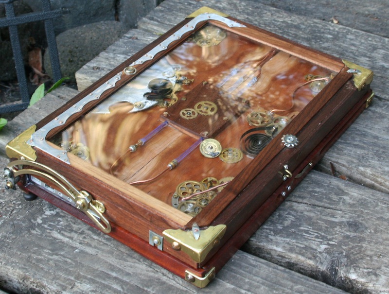 The steampunk laptop