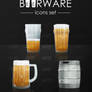 beerware icons set