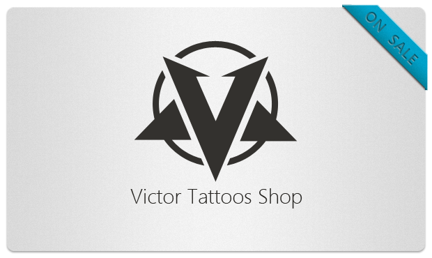 Victor Tattoo Shop Logo