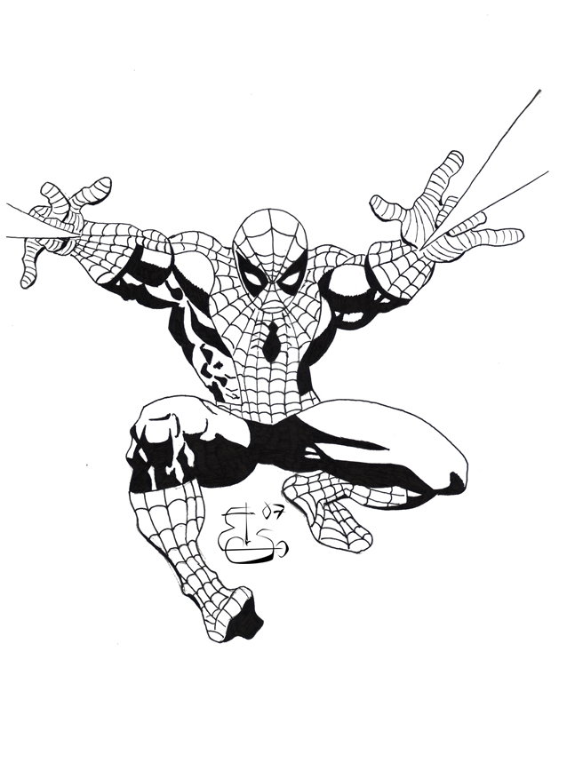 Spidey work in progress