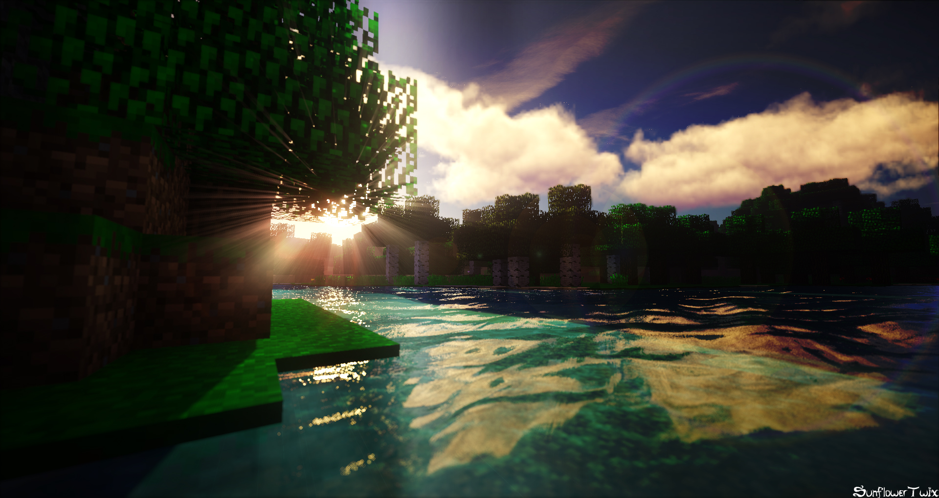 [Minecraft] 'Afternoon Lake'