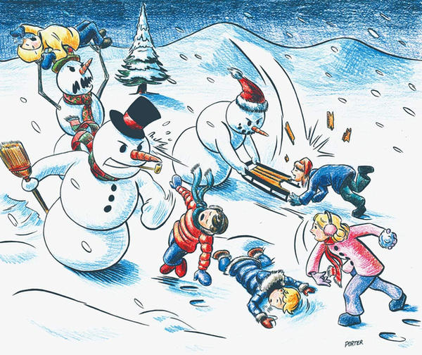 Snowman Rising Rise of the Snowmen by discogangsta on DeviantArt