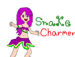 Anime drawing by me Snake Charmer