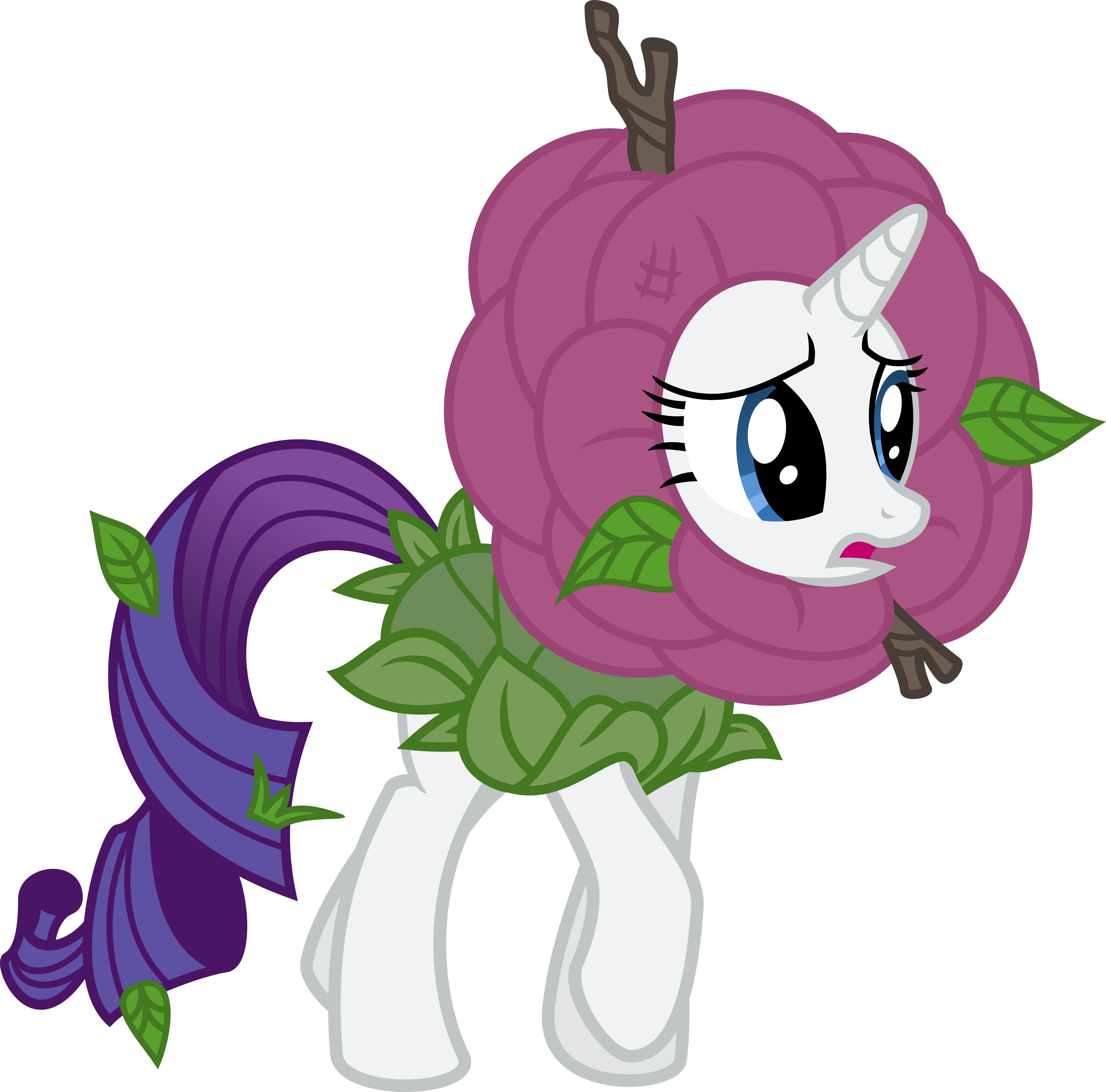 Rarity Flower vector