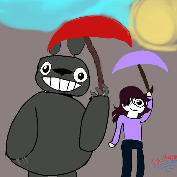 Jaiden animations and totoro by carplays7119 on DeviantArt