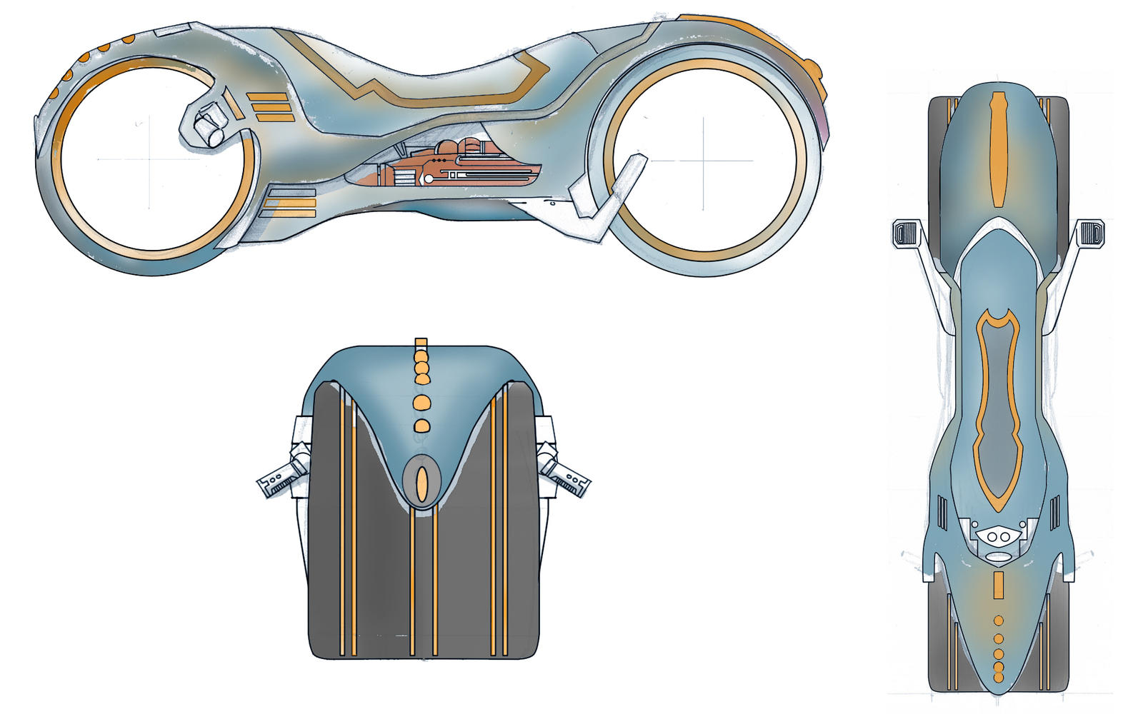 Flat Schematics Colour