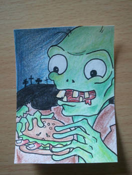 Plants vz Zombies ACEO