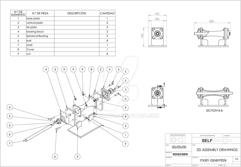 Assembly Drawings Python Assembly Drawing by JRobertoo on DeviantArt