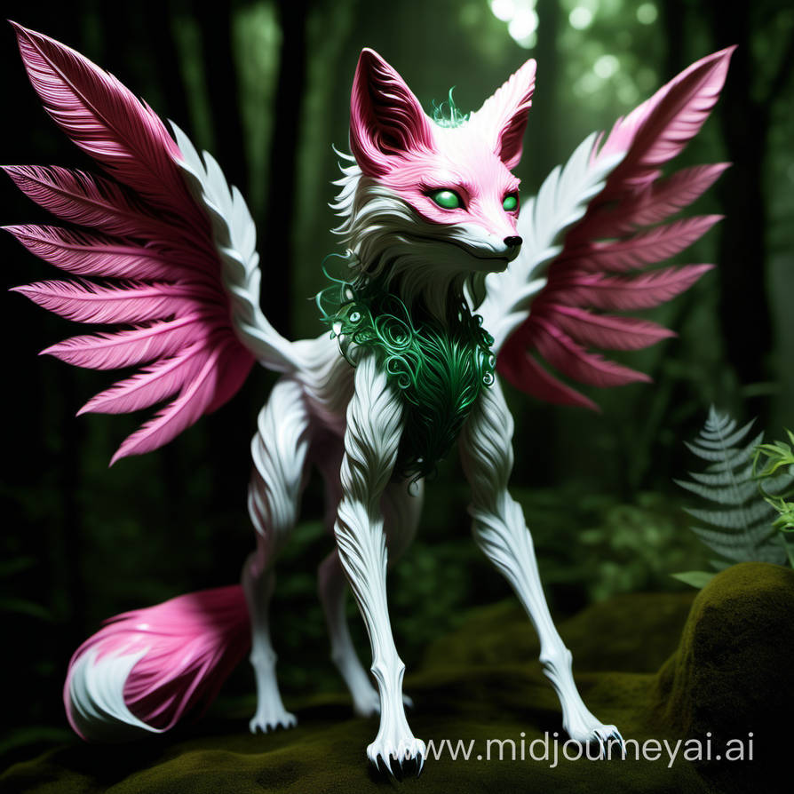 Pink Fox 2 by BeeBeeRockZ69 on DeviantArt