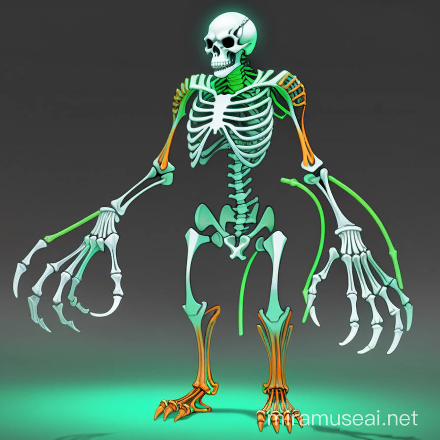 Miscevious Skeleton Weird-Skeleton by BeeBeeRockZ69 on DeviantArt
