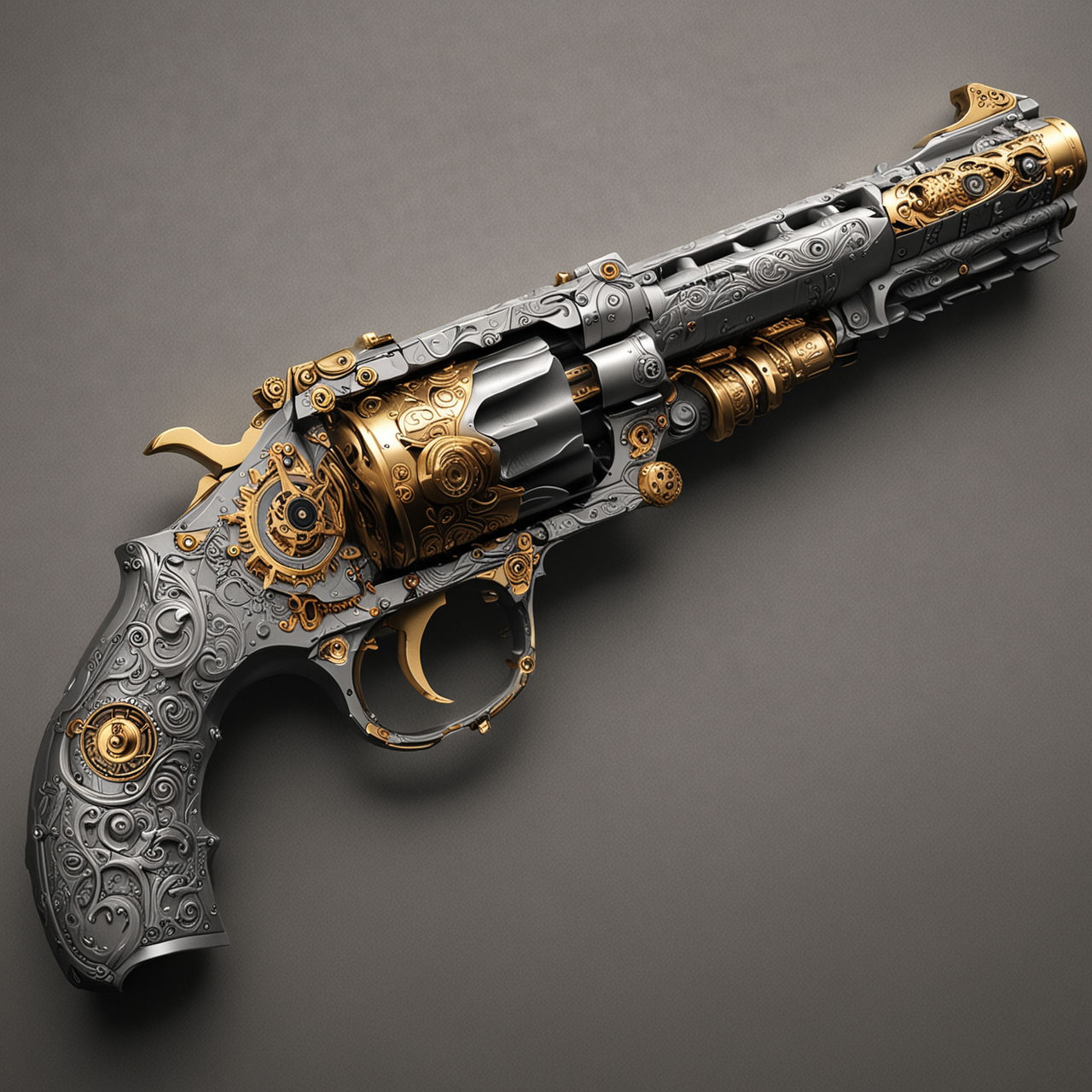 Steampunk Revolver Steampunk Revolver