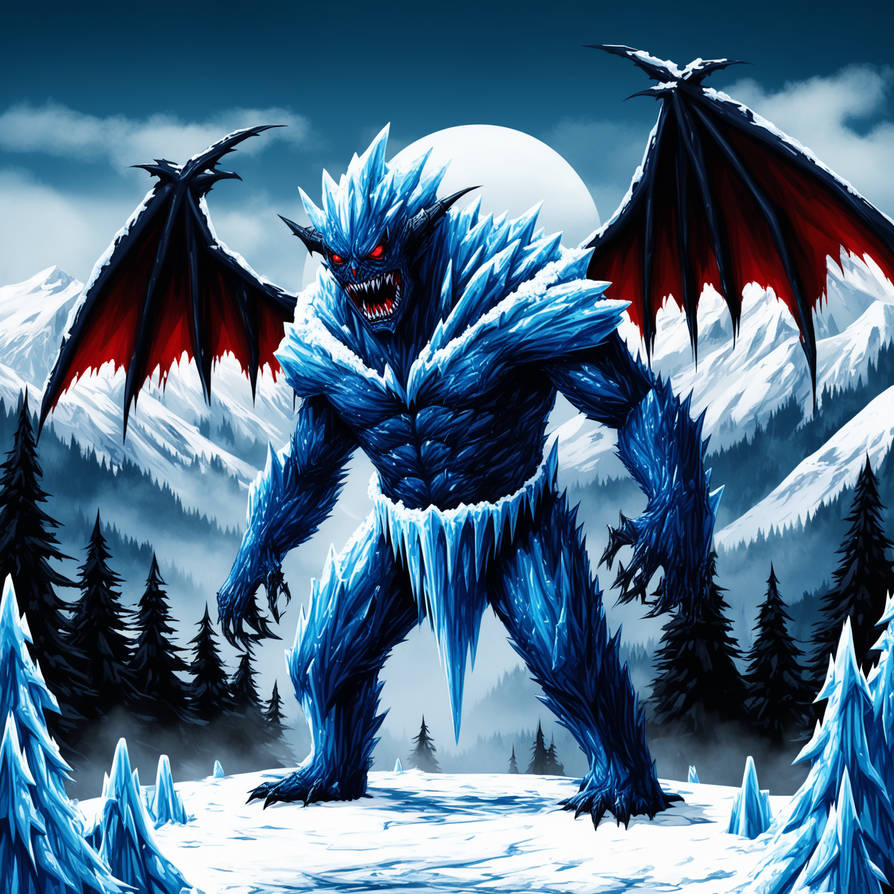 Ice Vampire Vampire Ice Demon by BeeBeeRockZ69 on DeviantArt