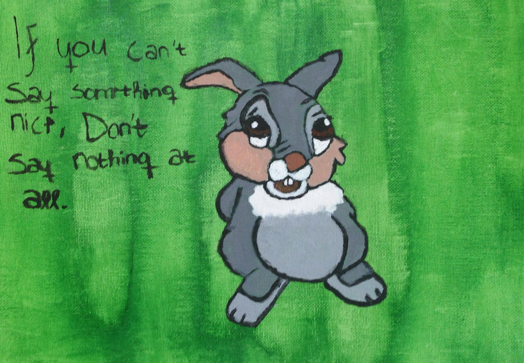 Deviantart Thumper Rabbit Thumper by BlondieBiPride on DeviantArt