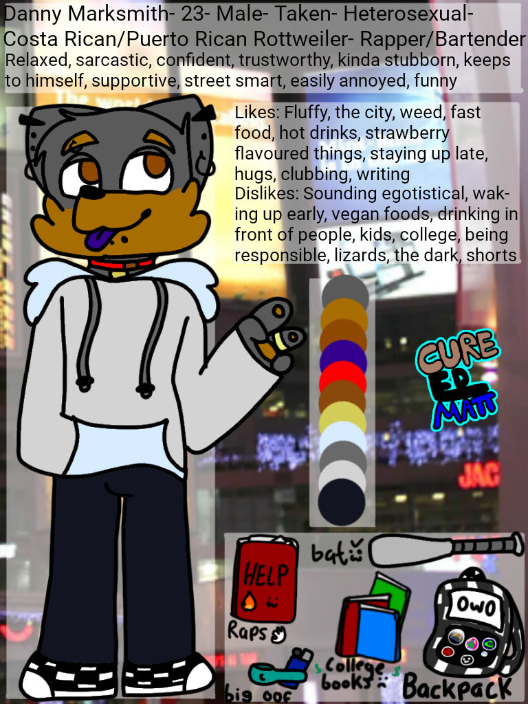 Danny Razor E Danny Ref 2018 by Cure-EdMatt on DeviantArt