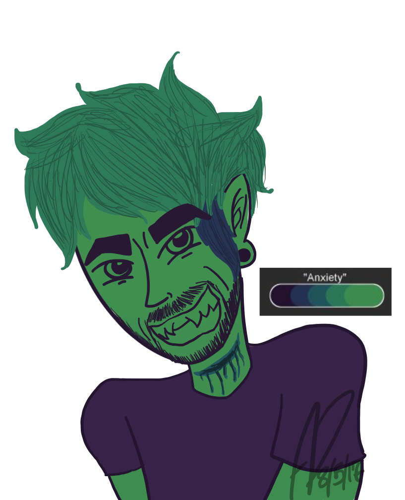 Color Pallete Challenge: Antisepticeye