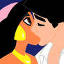 Jasmine and Eric kiss