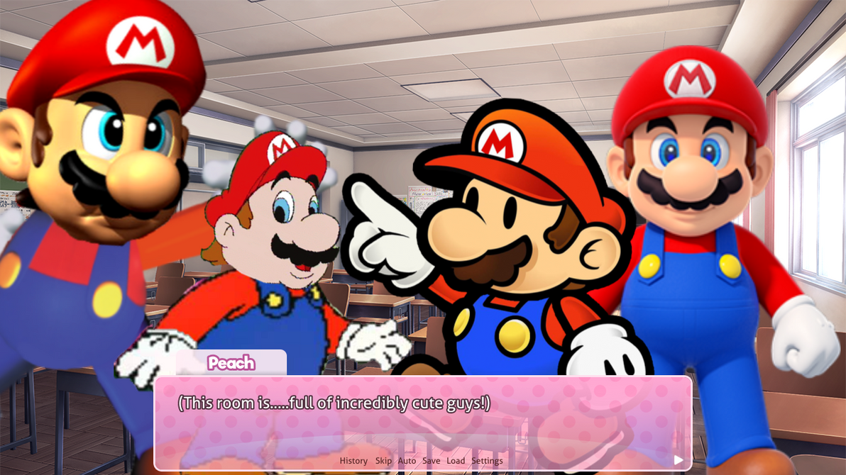 Dochi Mario Doki Doki Mario Club! by SpringhybridOffical on DeviantArt