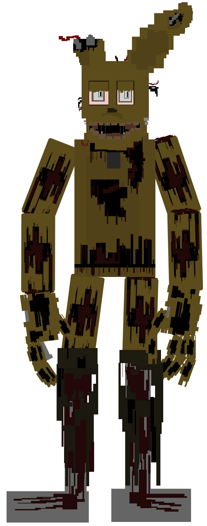8 Bit Springtrap by SpringhybridOffical on DeviantArt