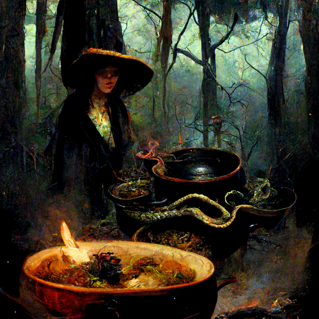 Witcher Cooker Cooking Witch by LitheViscera on DeviantArt