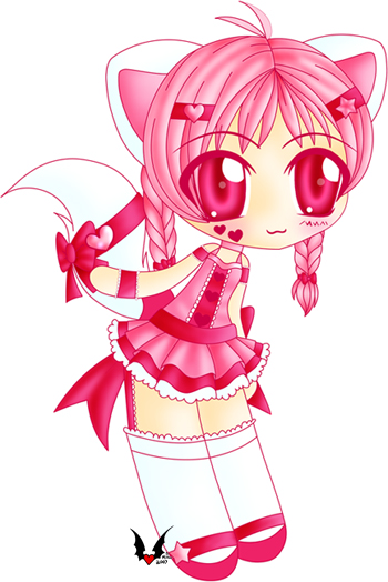 Pink Kitty Lolita