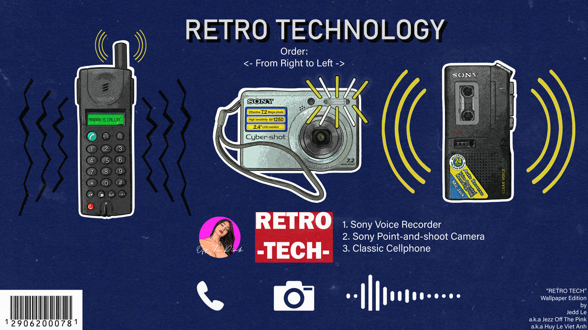 RETRO TECH (Completed) (Desktop Wallpaper) by jeddgalahall on DeviantArt
