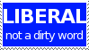 Liberal Stamp by MotleyDreams