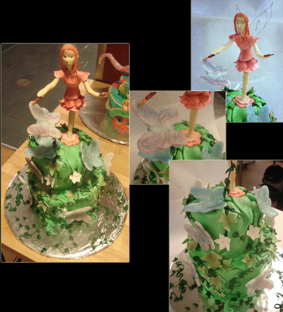 Topsy Turvy Cake: Fairy Garden