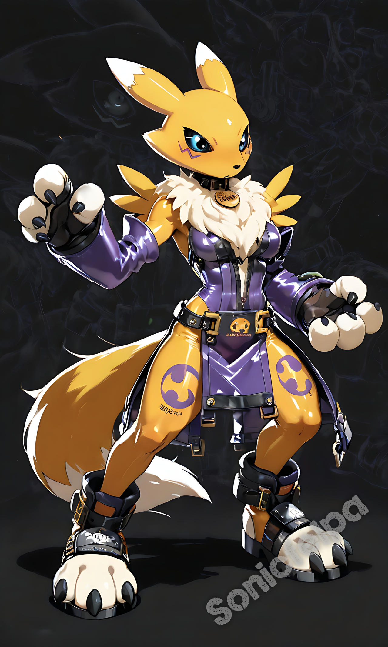 Custom Renamon Renamon 1282 by sonicfelpa on DeviantArt