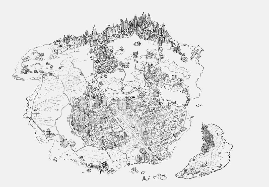 Bondage City Official Map by NastyPervert on DeviantArt