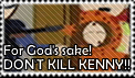 Don't kill Kenny stamp