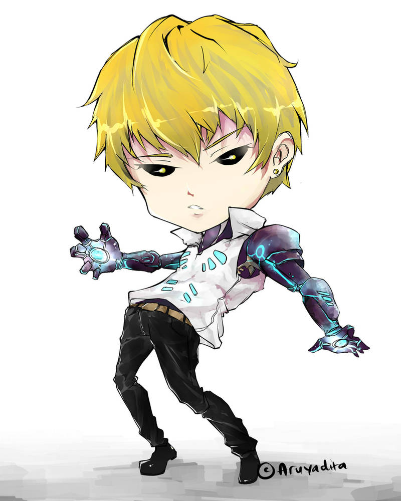 GENOS Chibi by YoedhiArtyadita GENOS Chibi by YoedhiArtyadita