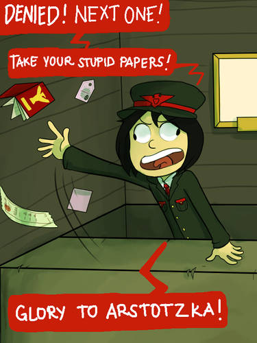 Papers, Please! by Graceafur on DeviantArt