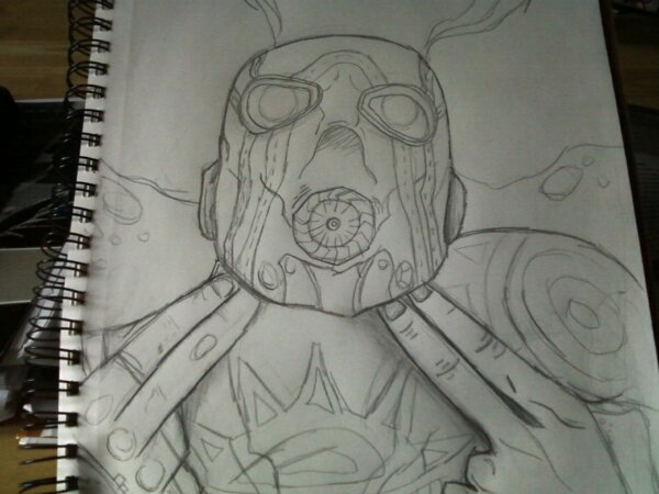 Borderlands 2 Cover Art: In Progress