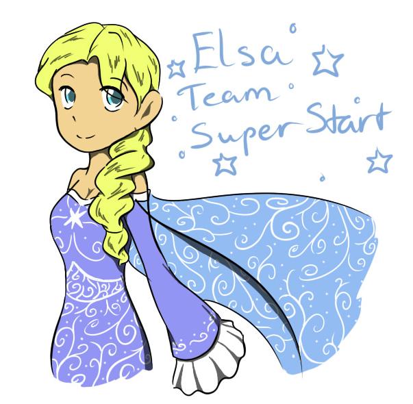 Frozen - Elsa : Team super star