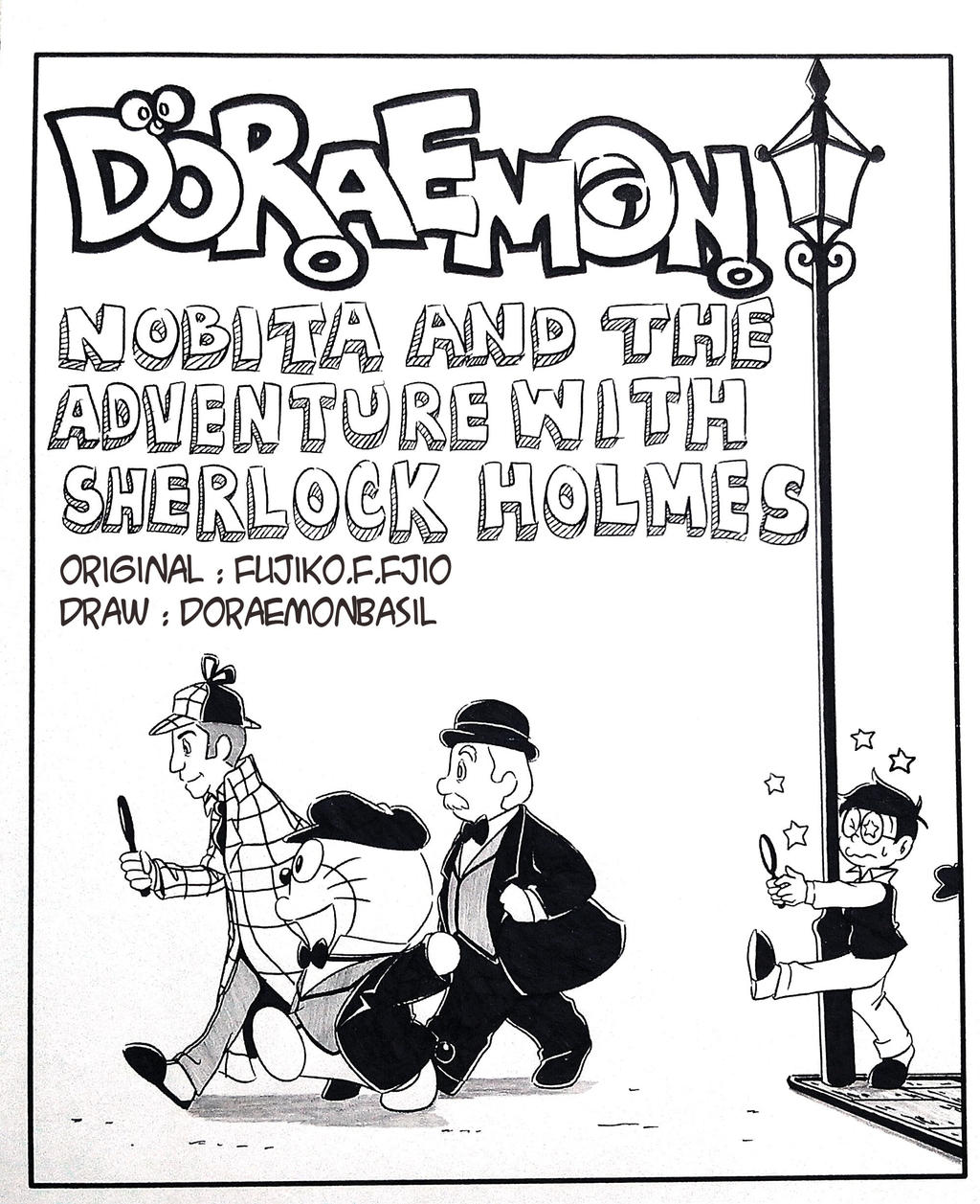 Nobita and the adventure with Sherlock-Page 1