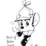 Basil of Baker Street - Sherlock Mouse no color