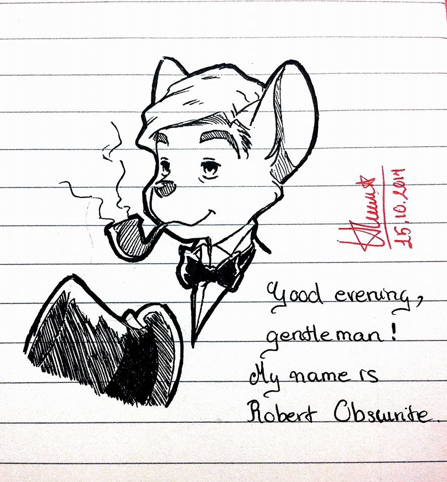 My OC character : Mr.Robert Obscurite