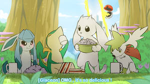 Commission Art : Party at Nible's forest