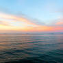 Sunset on Aeolian Islands.