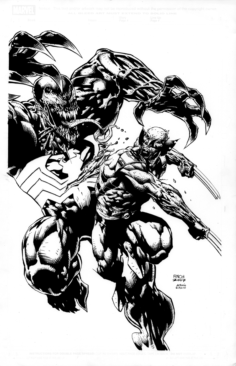 Dave Finch Wolverine Venom