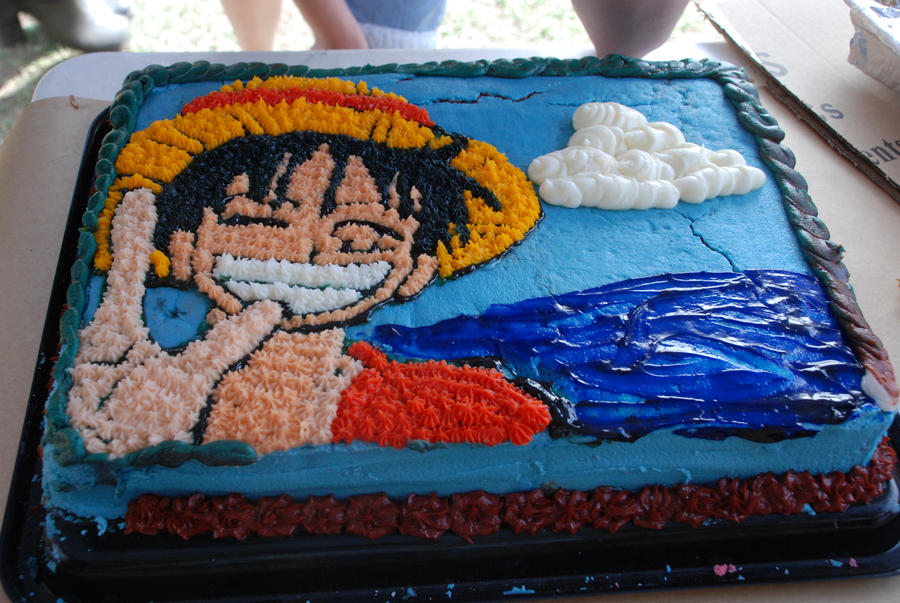 Luffy One Piece Cake By Selene0 On Deviantart Luffy One Piece Cake By Selene0 On Deviantart