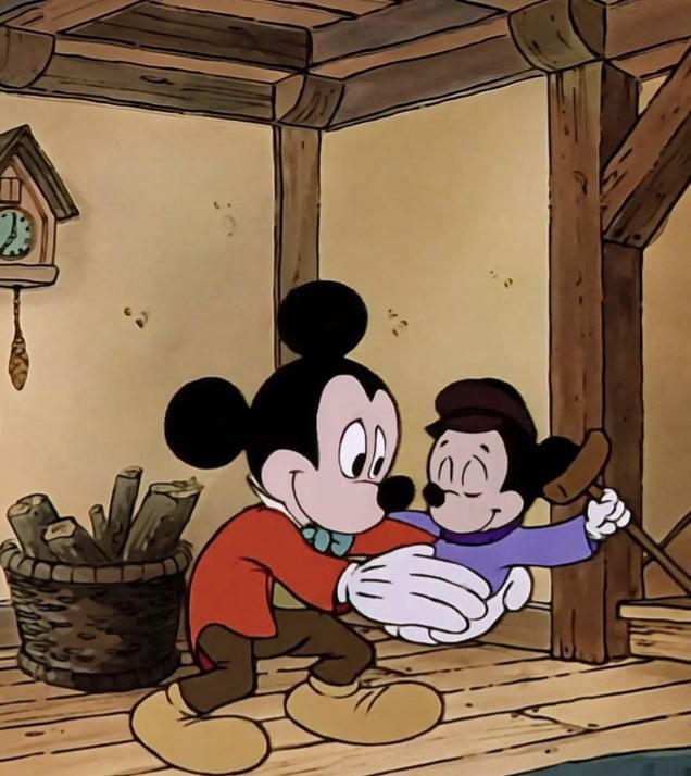 Father Mouse Mickey Mouse being a Good Father by PinkCookies2000 on DeviantArt