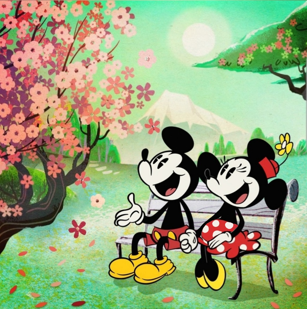 Mickey Making Spring Mickey x Minnie - Spring by PinkCookies2000 on DeviantArt