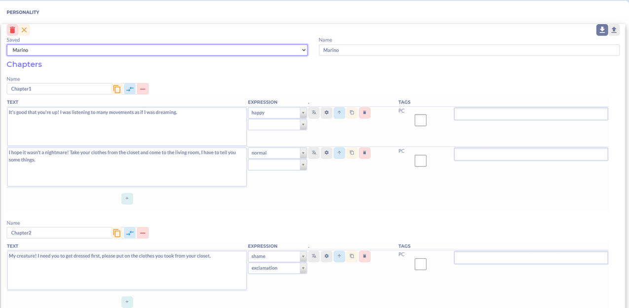 Character Text Scripts with auto multilanguage by mangalos810 on DeviantArt