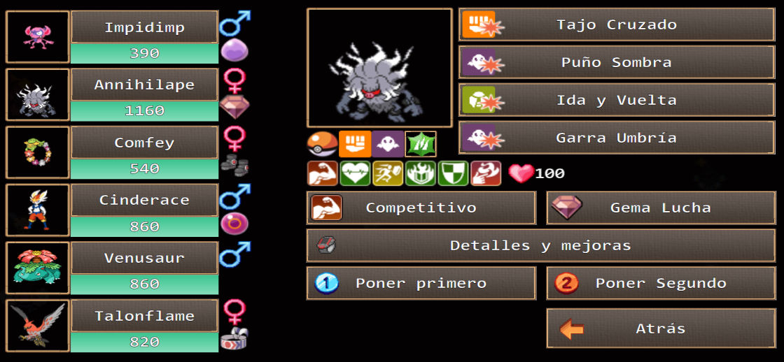 Pokemon Rangers Menu Pokemon Team Menu - Beta by mangalos810 on DeviantArt