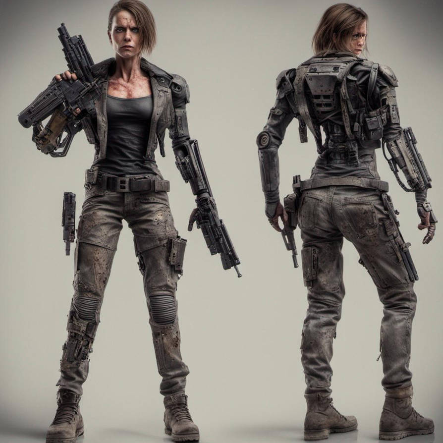 Female Terminator (T-900) #3 by BEAMER3K on DeviantArt