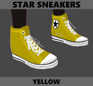 Star Sneakers - YELLOW - TN