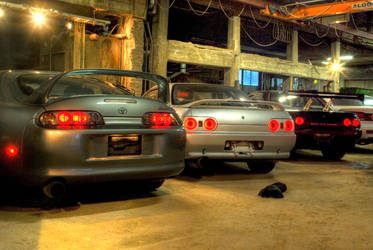 Supra with two Skylines