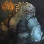 Elemental Polarbear Fighter